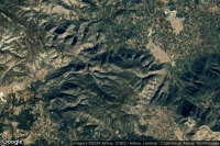 Vue aérienne de Simat de la Valldigna