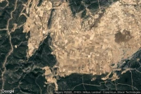 Vue aérienne de Titaguas