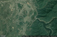Vue aérienne de Dongtian