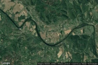 Vue aérienne de Saint-Vincent-de-Cosse