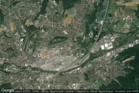 Vue aérienne de Sochaux