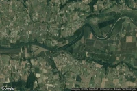Vue aérienne de Castets et Castillon