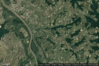 Vue aérienne de Gabarnac