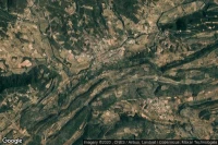 Vue aérienne de Saint-Chinian