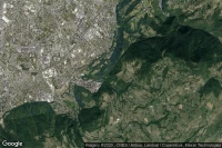 Vue aérienne de Poisat