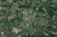 Vue aérienne de Hagetmau