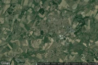 Vue aérienne de Saint-Macaire-en-Mauges