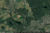 Vue aérienne de Moutiers