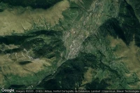 Vue aérienne de Saint-Lary-Soulan