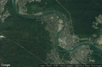 Vue aérienne de Thomery