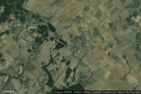 Vue aérienne de Thénezay