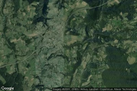 Vue aérienne de Bromont-Lamothe