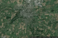 Vue aérienne de Vire Normandie