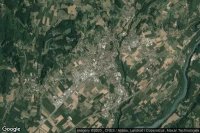 Vue aérienne de Saint-Marcellin