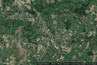 Vue aérienne de Louhans