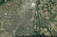 Vue aérienne de Colmar