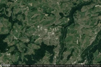 Vue aérienne de Wahlkreis St. Gallen