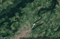 Vue aérienne de La Chaux-de-Fonds District