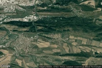 Vue aérienne de Prisovo