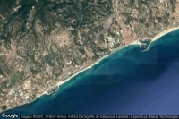 Vue aérienne de Caldes d'Estrac
