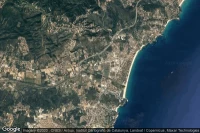 Vue aérienne de Castell-Platja d'Aro