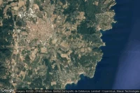 Vue aérienne de Palafrugell