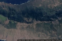 Vue aérienne de Frontera