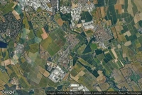 Vue aérienne de Pieve Emanuele