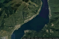 Vue aérienne de Carate Urio