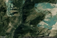 Vue aérienne de Chamois