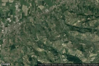 Vue aérienne de Corvino San Quirico