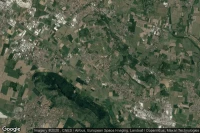 Vue aérienne de Erbusco