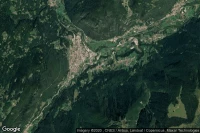 Vue aérienne de Bolbeno