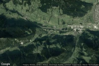 Vue aérienne de Racines - Ratschings