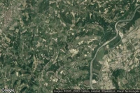 Vue aérienne de San Martino Alfieri