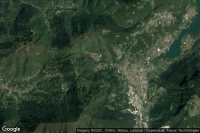 Vue aérienne de Gaverina Terme