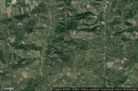 Vue aérienne de Castana