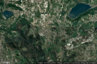 Vue aérienne de Alzate Brianza