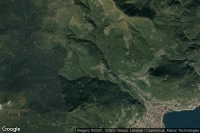 Vue aérienne de Dosso del Liro