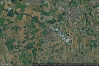 Vue aérienne de Piobesi Torinese