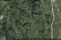 Vue aérienne de Mezzane di Sotto