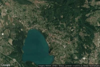 Vue aérienne de Viverone