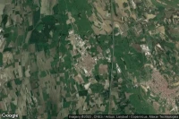 Vue aérienne de Caramagna Piemonte