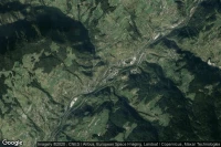 Vue aérienne de Chiusa - Klausen
