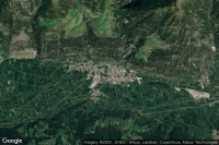 Vue aérienne de Silandro - Schlanders