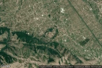 Vue aérienne de Teggiano