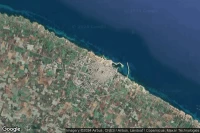 Vue aérienne de Mola di Bari