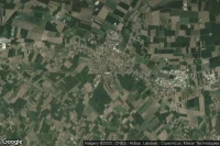 Vue aérienne de Montagnana
