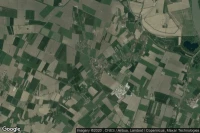 Vue aérienne de Villanova sull'Arda