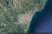 Vue aérienne de Avola